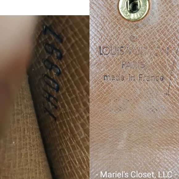 Authentic Louis Vuitton Pochette Porte Monnaie Credit #2713M - Picture 2 of 8